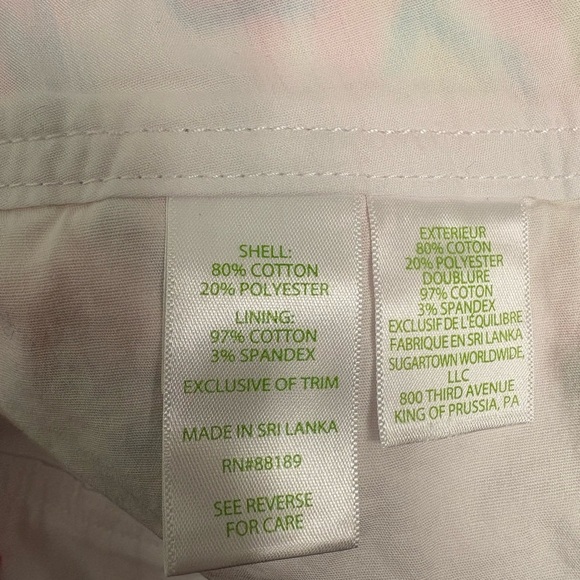 Lilly Pulitzer Nicki Skort in Fiesta Bamba Size 2 - Picture 11 of 12